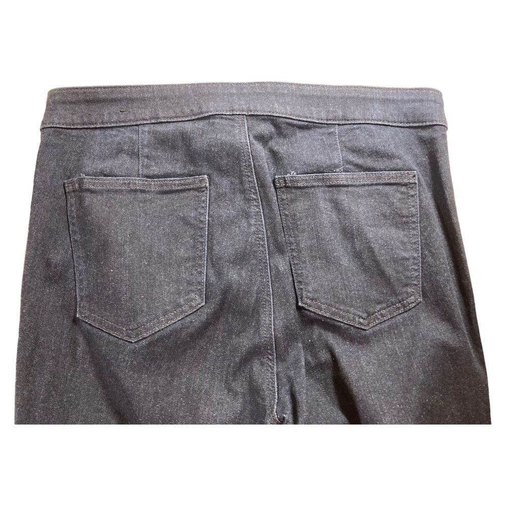 Ann Taylor Women's 12 Skinny Stretch Denim Ankle Jeans High Waist 33X28 EUC - Picture 4 of 7